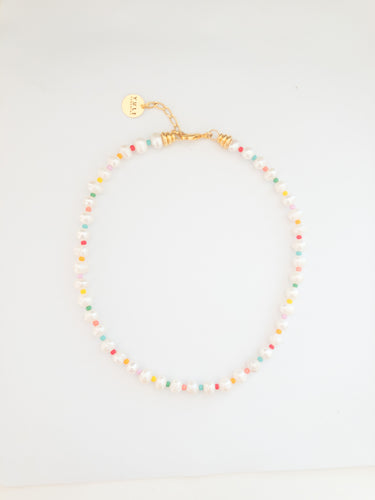 Collar Perla Rainbow