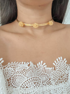 Choker Pom Pom